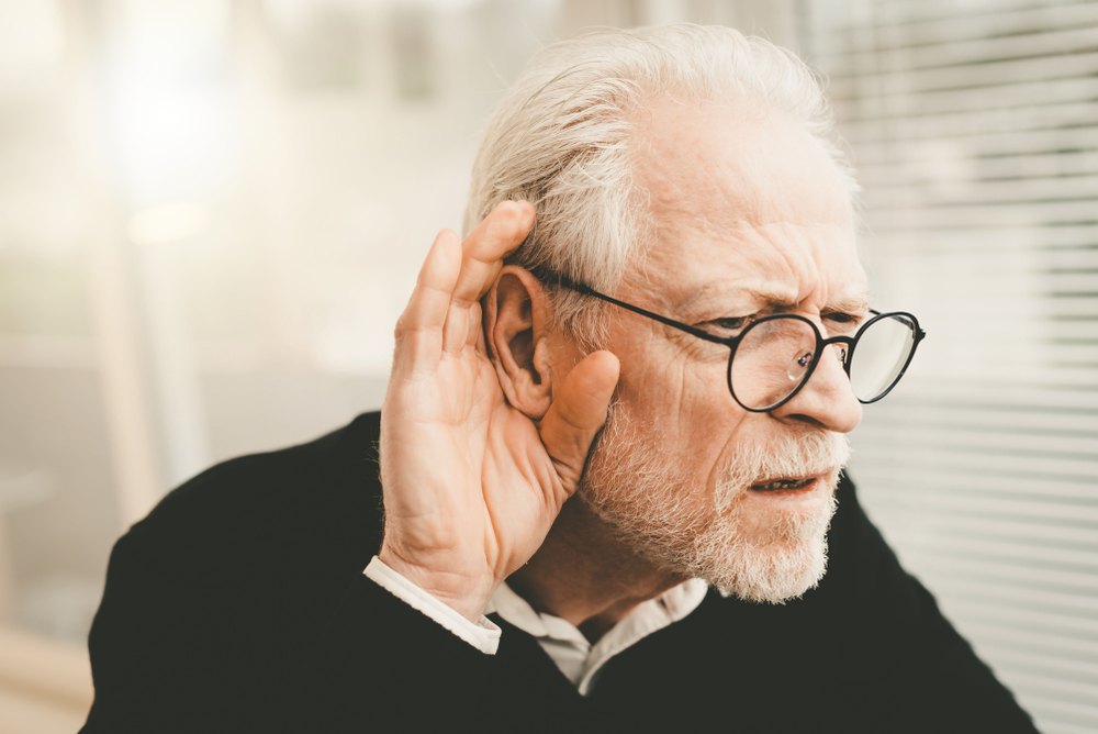 elderly loved one hearing aid